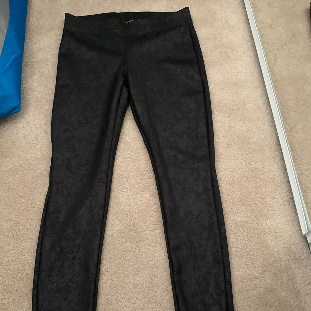Pleather pants